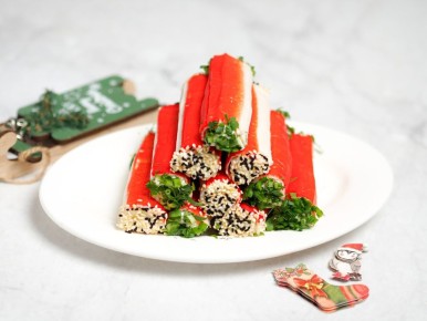 Рулетики из крабовых палочек: простое наслаждение для ваших застолий