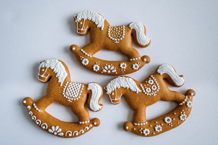Восхитительные печенье Лошадки для празднования 2026 года