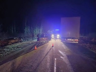 В Кольчугинском районе столкнулись две легковушки