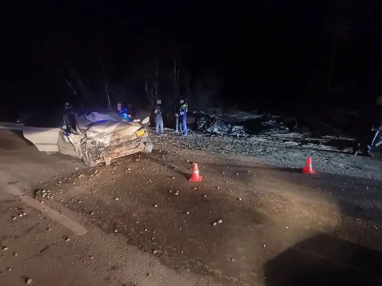 В Кольчугинском районе столкнулись две легковушки В Кольчугинском районе столкнулись две легковушки