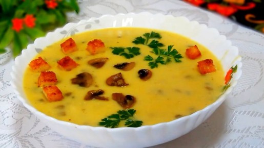 Ароматный грибной суп: рекордно быстрый рецепт с нежной сливочной ноткой