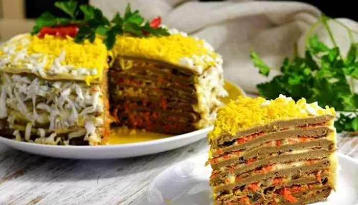 Как сэкономить на вкусных семейных ужинах: секреты приготовления куриного печеночного торта