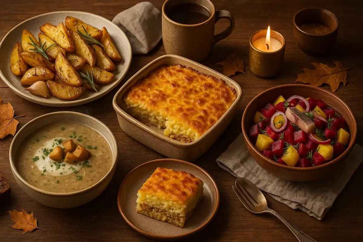 Осенние картофельные деликатесы