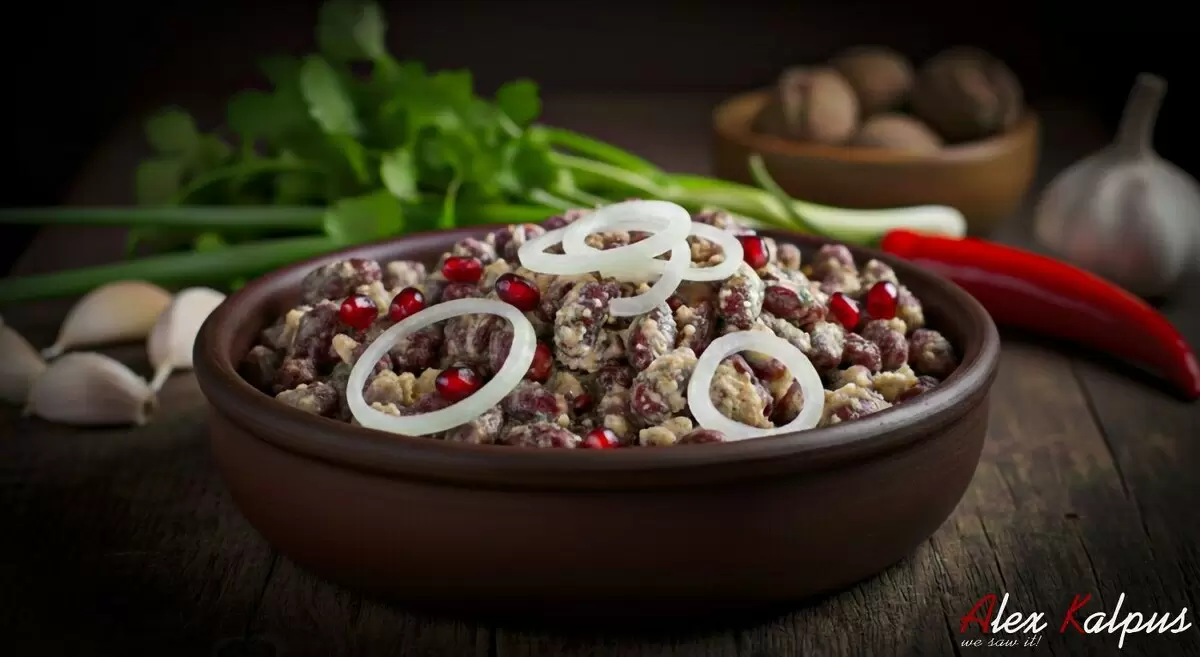 Новый год по-грузински: два уникальных рецепта лобио с орехами для вечеринок