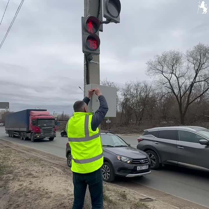 Новый светофор на Рокадной дороге!