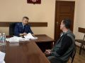 Заместитель прокурора области Евгений Ортиков провел личный приём граждан в Гусь-Хрустальном муниципальном округе