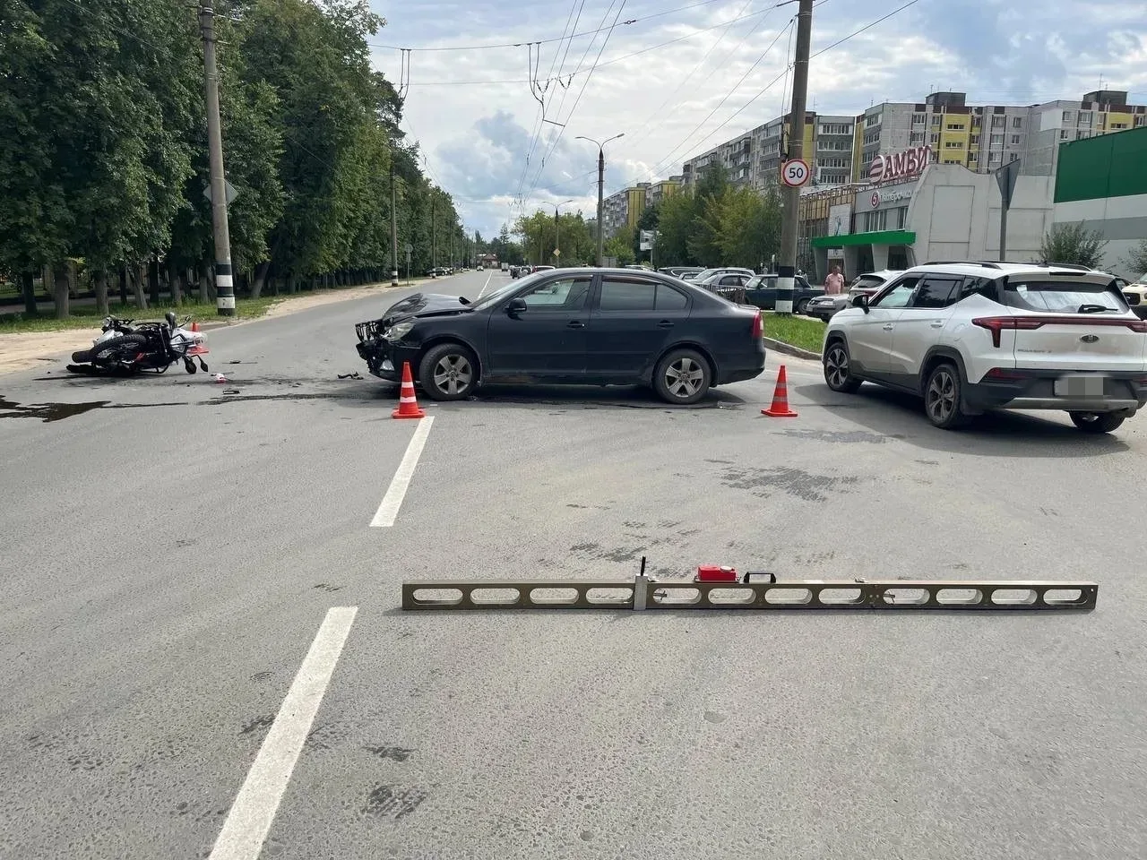 В Коврове прокурор направил в суд уголовное дело в отношении виновника ДТП, в котором серьезно пострадал мотоциклист