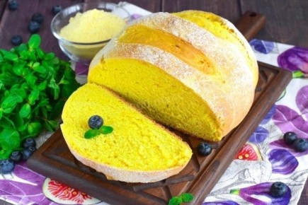 Хлеб из кукурузной муки: простой рецепт для уютного обеда