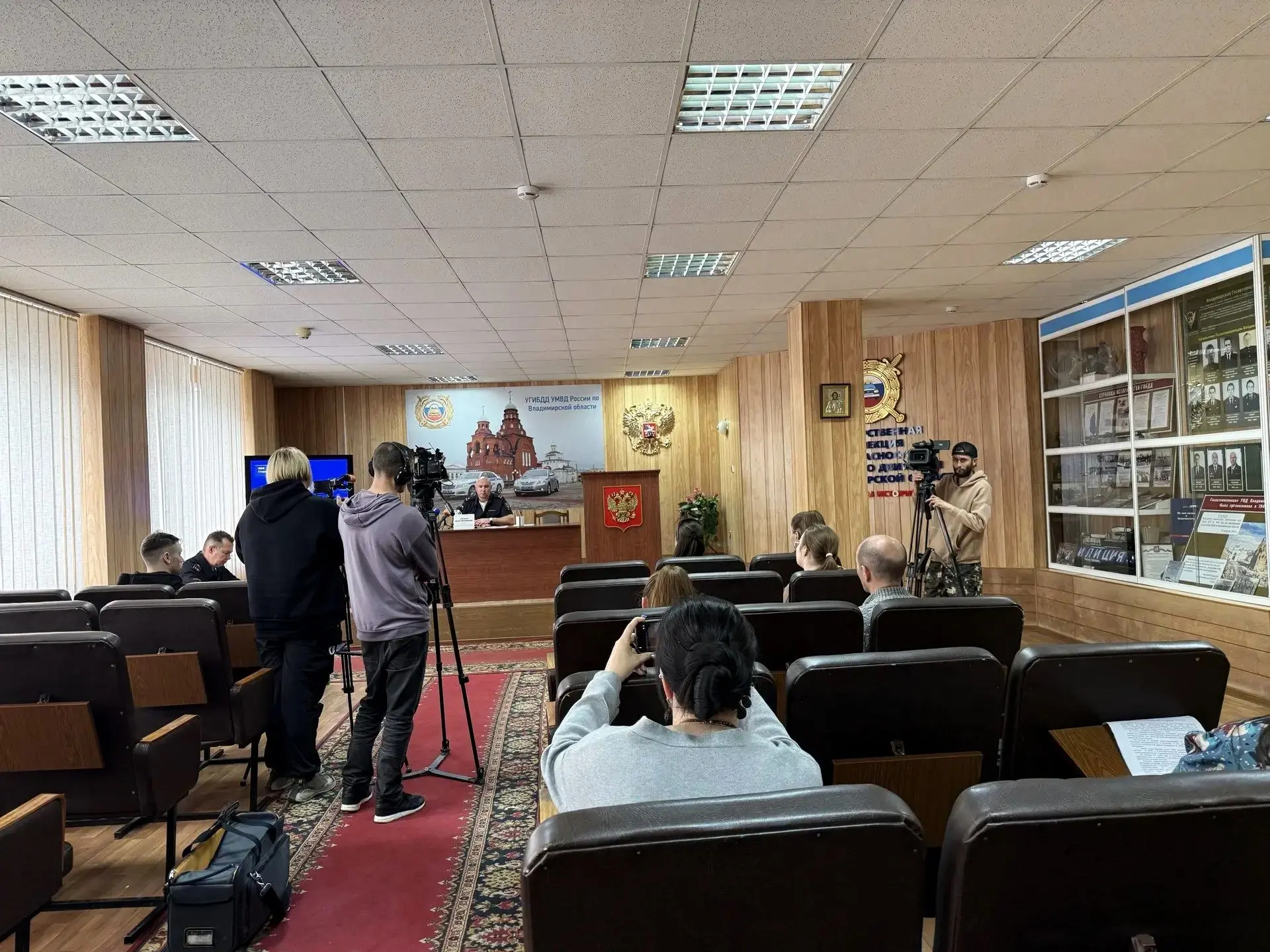В Управлении Госавтоинспекции УМВД России по Владимирской области прошла пресс-конференция В Управлении Госавтоинспекции УМВД России по Владимирской области прошла пресс-конференция