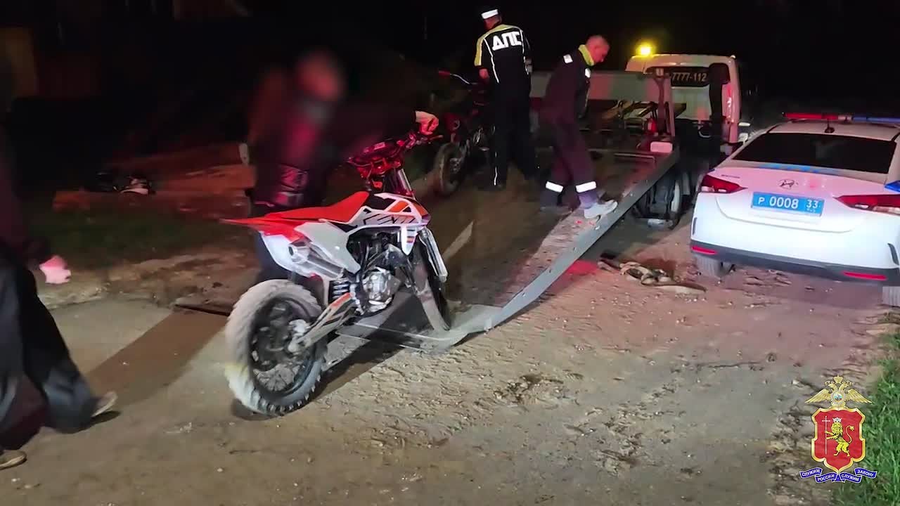 Владимирскими полицейскими проведен масштабный рейд по профилактике ДТП с участием несовершеннолетних водителей мототранспорта и СИМ