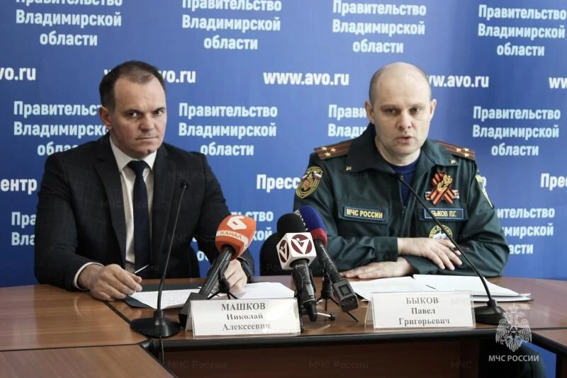 В пресс-центре Правительства Владимирской области состоялся брифинг по вопросам безопасности населения