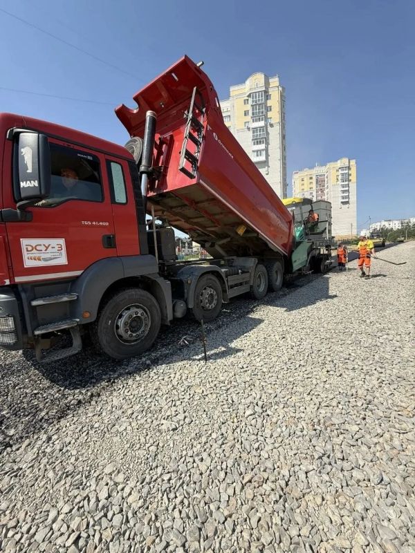 Дорога на Пушкарской во Владимире обретает новый облик Дорога на Пушкарской во Владимире обретает новый облик