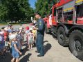 Малыши города Вязники познакомились с героической профессией пожарного