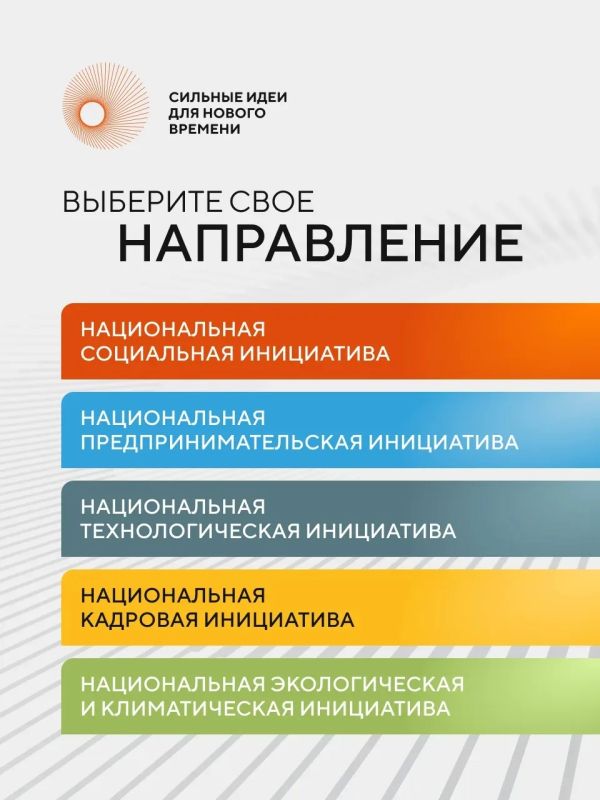 Александр Авдеев: Открыт приём заявок на форум «Сильные идеи для нового времени» Александр Авдеев: Открыт приём заявок на форум «Сильные идеи для нового времени»