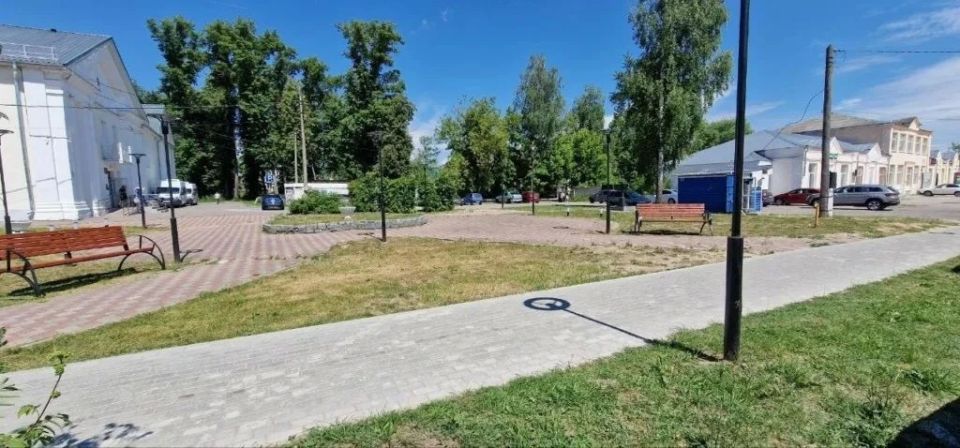 В Красной Горбатке Селивановского округа продолжается благоустройство