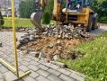 В Александрове идет благоустройство Комсомольской площади