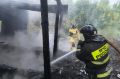Во Владимире произошло возгорание заброшенного двухэтажного дома