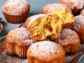 Солнечные кексы с курагой и живым сочным мякишем