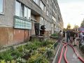 Сотрудники МЧС в Гусь-Хрустальном спасли 3 и эвакуировали 7 человек на пожаре в четырехэтажке