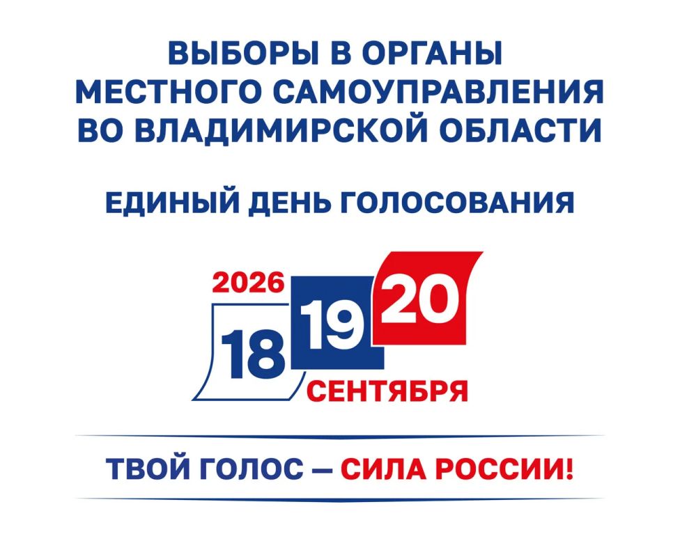 Сегодня началась избирательная кампания по дополнительным выборам депутата Совета народных депутатов Александровского муниципального округа Владимирской области первого созыва по одномандатному избирательному округу № 1