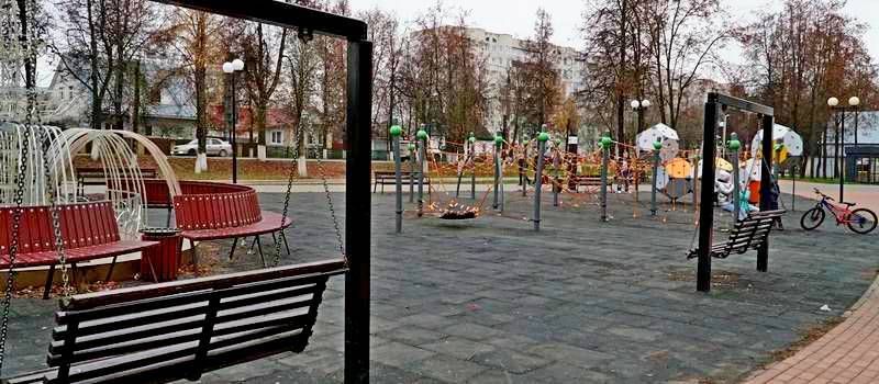 Сквер на улице Комсомольской – общественное пространство, преобразившее город Сквер на улице Комсомольской – общественное пространство, преобразившее город