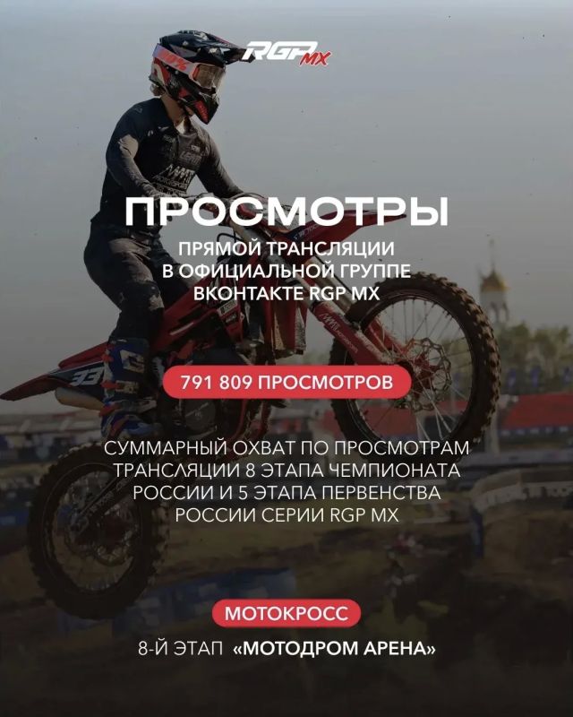 Восьмой этап серии RGP MX в цифрах Восьмой этап серии RGP MX в цифрах