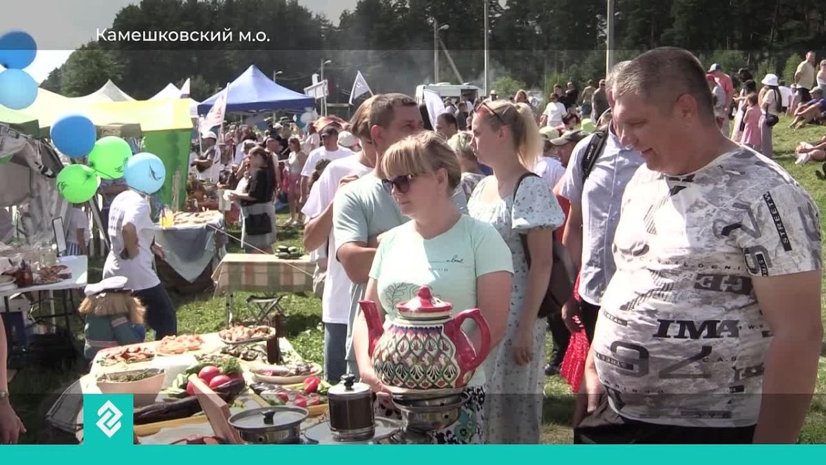 В двенадцатый раз на Клязьме в Камешковском округе прошел Праздник ухи