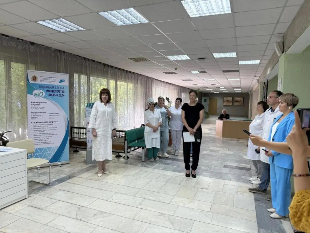 В Ковровской центральной городской больнице открылся пункт «Министерства добрых дел» В Ковровской центральной городской больнице открылся пункт «Министерства добрых дел»