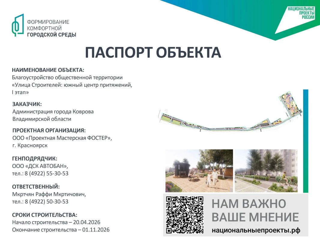Улица Строителей преображается Улица Строителей преображается