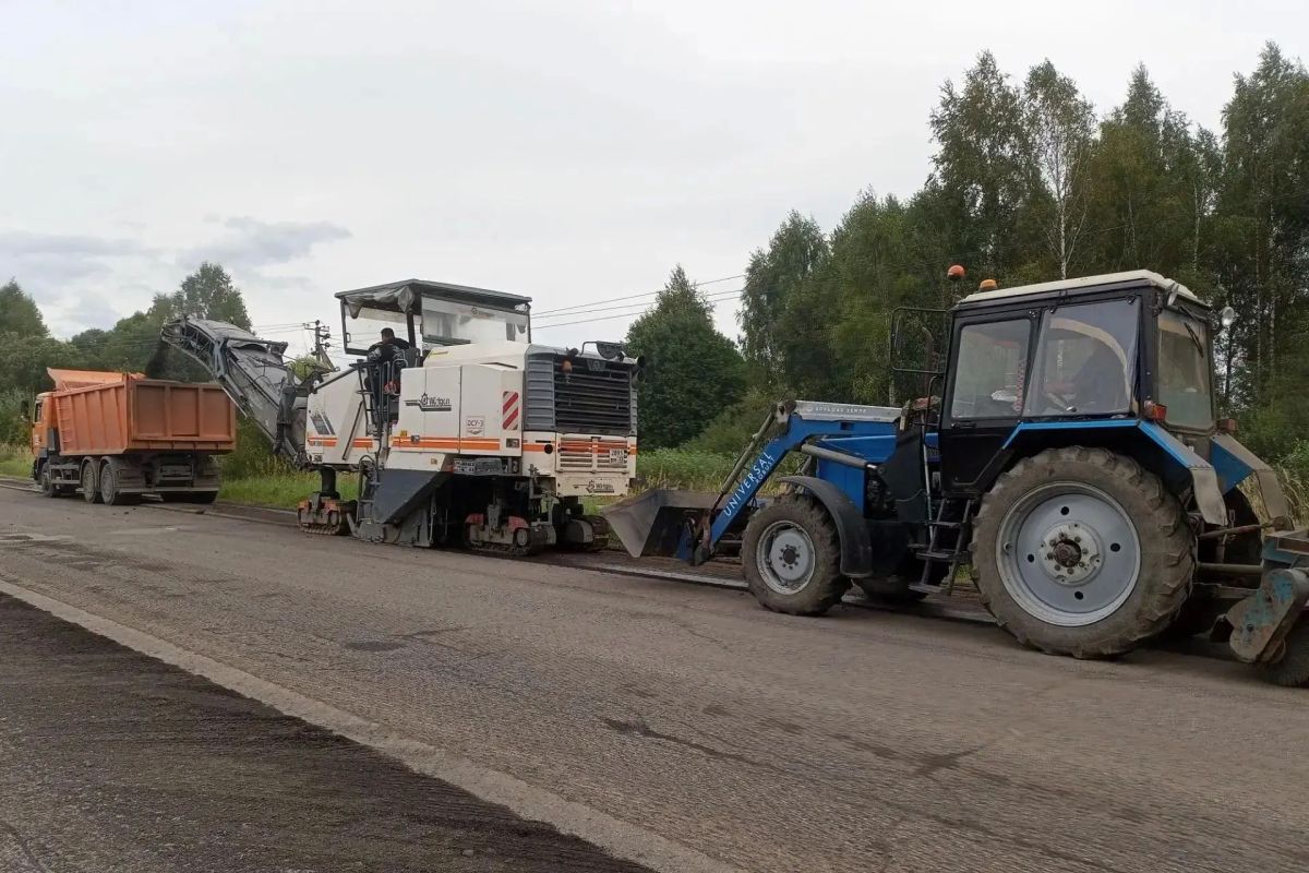 В Судогодском округе приступили к ремонту 3-километрового участка автодороги Веригино - Головино В Судогодском округе приступили к ремонту 3-километрового участка автодороги Веригино - Головино