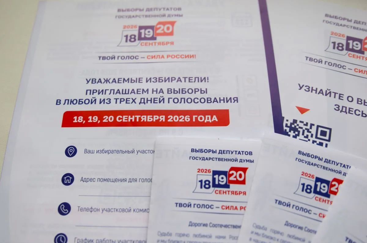 Завершается первая неделя адресного информирования избирателей Завершается первая неделя адресного информирования избирателей