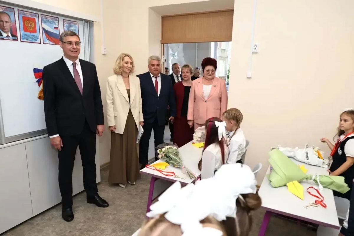 Новый учебный год в обновлённой школе Новый учебный год в обновлённой школе