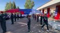 Кадеты МЧС России Стародворской школы Суздальского муниципального округа выступили с творческим номером на Дне знаний
