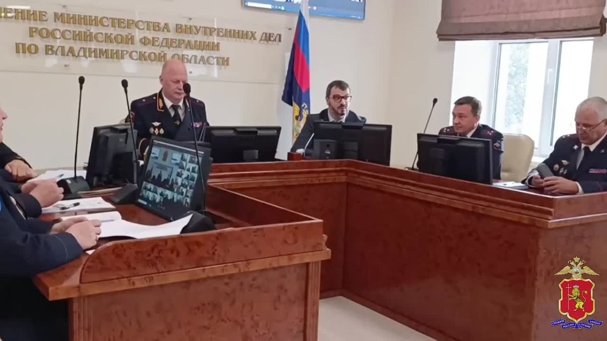 В УМВД России по Владимирской области прошло награждение сотрудников