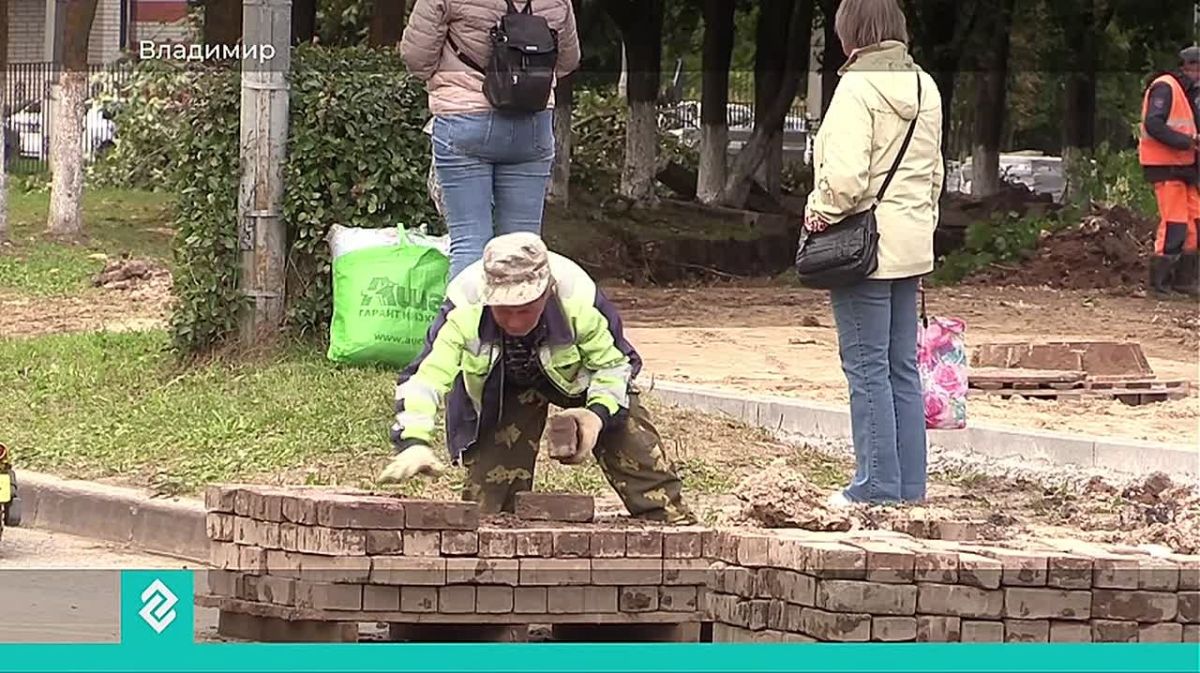 Во Владимире на Пушкарской улице появилась велодорожка, которая ведёт к ДДюТ