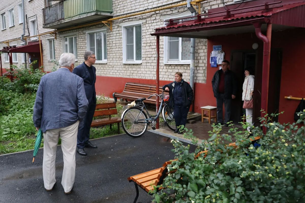 Александр Авдеев: Рабочая поездка в Красную Горбатку Александр Авдеев: Рабочая поездка в Красную Горбатку