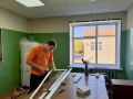 В школе № 1 города Юрьев-Польского делают ремонт в 11 классах и кабинетах