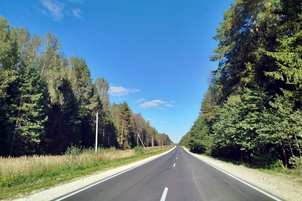 Во Владимирской области обновили 4,6 км дороги Павловское – Эсино – Красный Маяк – Андреево – Тюрмеровка