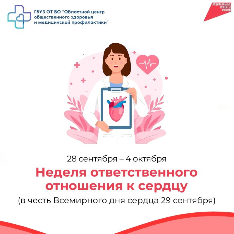Неделя ответственного отношения к сердцу: как прожить долгую и здоровую жизнь