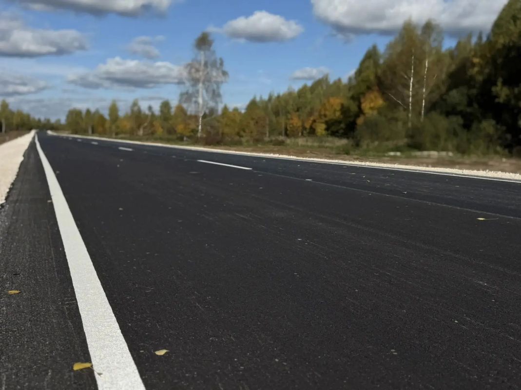 Дорога Загорье – Мосино готова Дорога Загорье – Мосино готова
