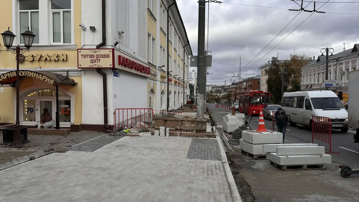 Во Владимире временно переносится остановка на улице Гагарина