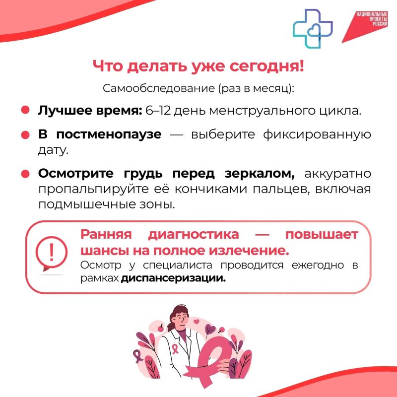Неделя борьбы против рака молочной железы: время действовать вместе! Неделя борьбы против рака молочной железы: время действовать вместе!