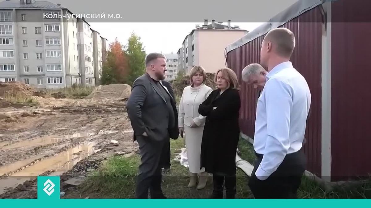 В Кольчугино началось строительство первого быстровозводимого физкультурно-спортивного комплекса