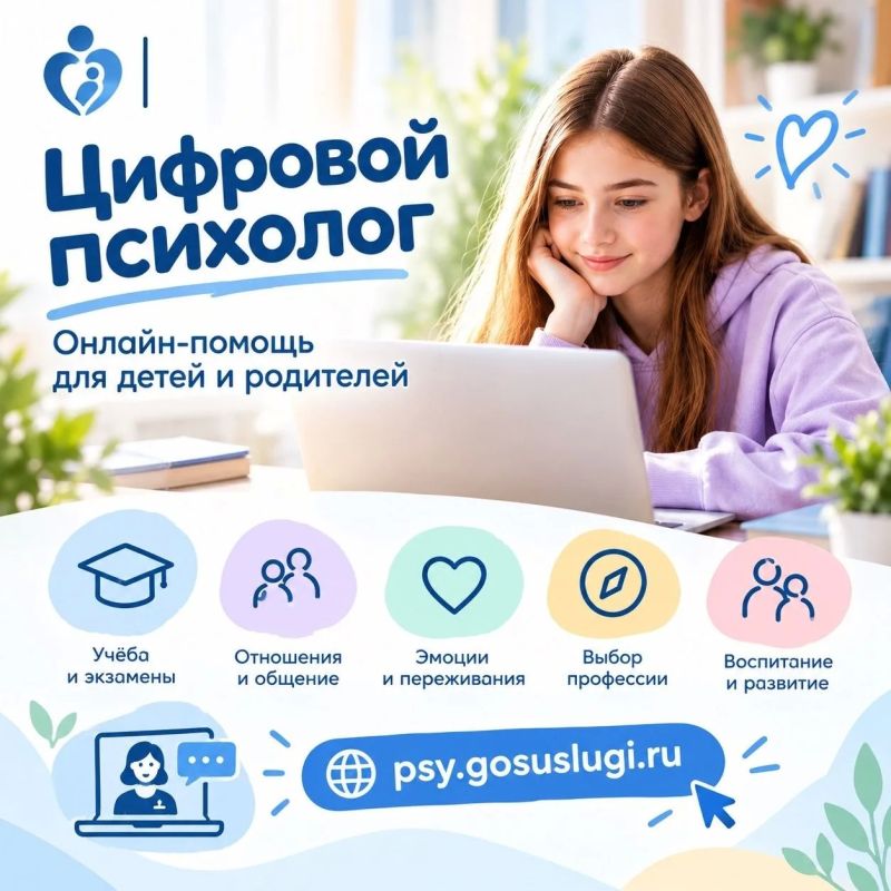 «Цифровой психолог»: онлайн-помощь для детей и родителей