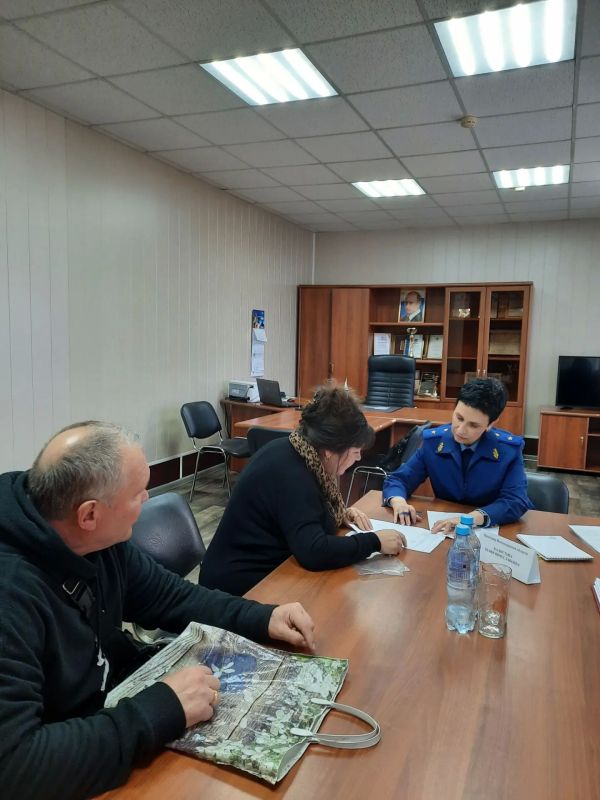 Прокурор области Юлия Калистова провела прием граждан в городе Курлово